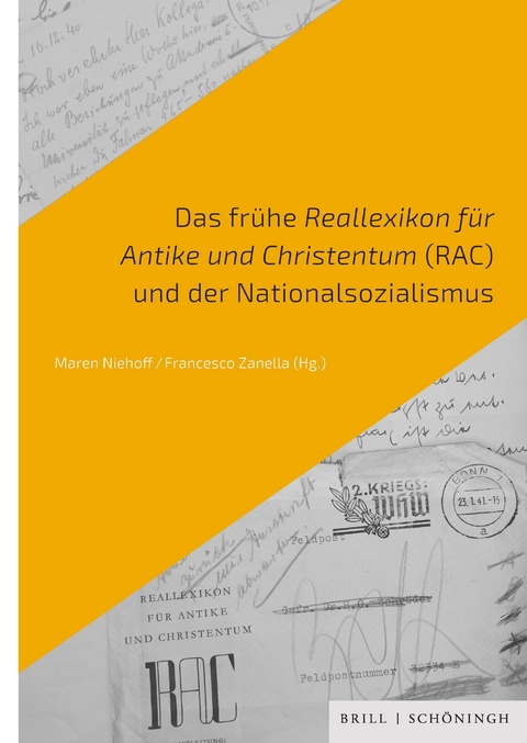 Das frühe Reallexikon für Antike und Christentum (RAC) und der Nationalsozialismus - 