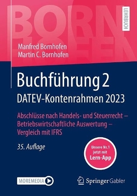 Buchführung 2 DATEV-Kontenrahmen 2023 - Manfred Bornhofen; Martin C. Bornhofen