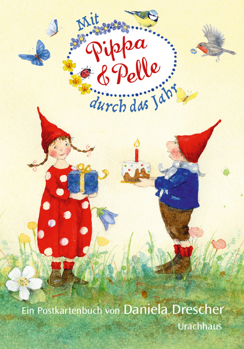 Postkartenbuch »Mit Pippa und Pelle durch das Jahr« - Daniela Drescher
