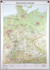 Übersichtskarte Deutschland 1:750000 -  BKG - Bundesamt für Kartographie und Geodäsie