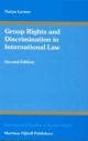 Group Rights and Discrimination in International Law - Natan Lerner