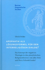 Apophatik als Lösungsformel für den interreligiösen Dialog? -  Ulrich Felder