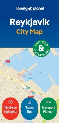 Lonely Planet Reykjavik City Map -  Lonely Planet