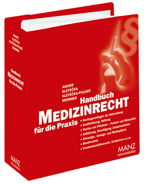 Handbuch Medizinrecht für die Praxis - 