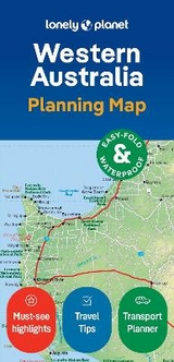 Lonely Planet Western Australia Planning Map - Lonely Planet
