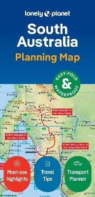Lonely Planet South Australia Planning Map -  Lonely Planet