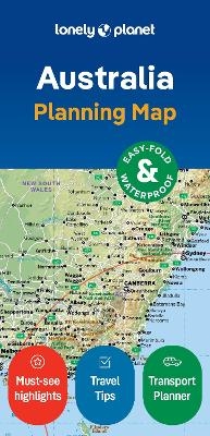 Lonely Planet Australia Planning Map -  Lonely Planet