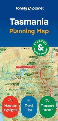 Lonely Planet Tasmania Planning Map -  Lonely Planet