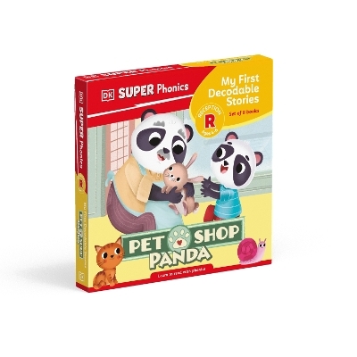 DK Super Phonics My First Decodable Stories Pet Shop Panda -  Dk