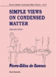 Simple Views On Condensed Matter (Expanded Edition) Pierre-gilles De Gennes Editor