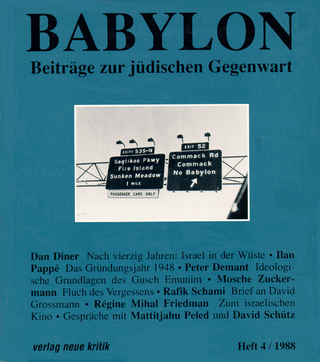 Babylon / Babylon 4 - Dan Diner; Micha Brumlik; Gertrud Koch; Cilly Kugelmann; Martin Löw-Beer