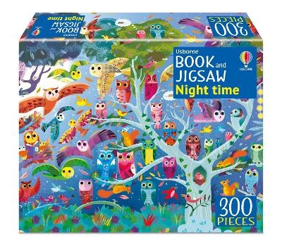 Usborne Book and Jigsaw Night Time - Kirsteen Robson