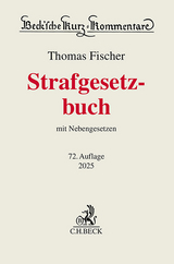 Strafgesetzbuch - Fischer, Thomas; Anstötz, Stephan; Lutz, Hans-Joachim