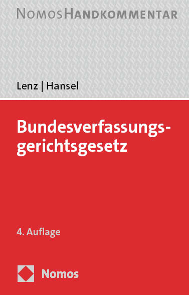 Bundesverfassungsgerichtsgesetz - Christofer Lenz, Ronald Hansel