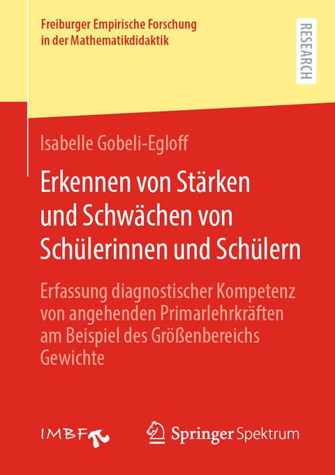 Erkennen von Stärken und Schwächen von Schülerinnen und Schülern - Isabelle Gobeli-Egloff