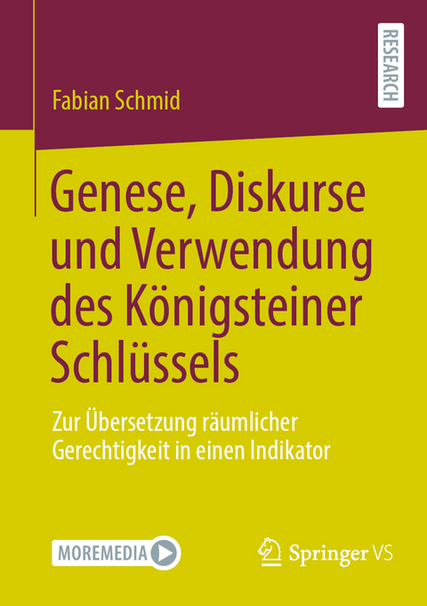 Genese, Diskurse und Verwendung des Königsteiner Schlüssels - Fabian Schmid