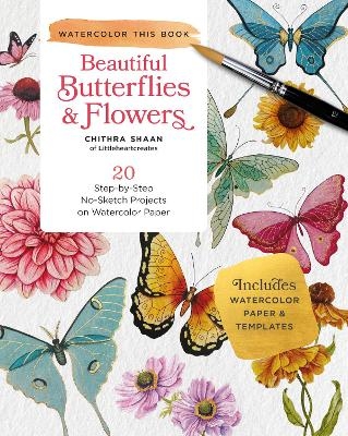 Beautiful Butterflies and Flowers - Chithra Shaan