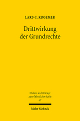 Drittwirkung der Grundrechte - Lars C. Kroemer