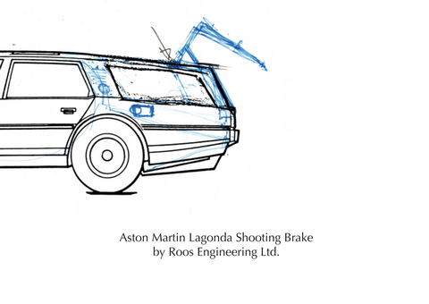 Aston Martin Lagonda Shooting Brake by Roos Engineering Ltd. - Peter Ruch
