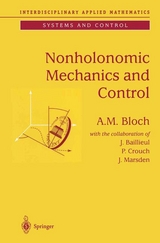 Nonholonomic Mechanics and Control - Anthony Bloch