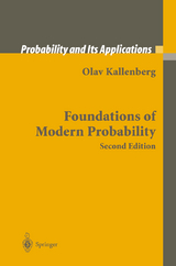 Foundations of Modern Probability - Olav Kallenberg