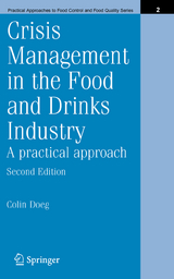 Crisis Management in the Food and Drinks Industry: A Practical Approach - Colin Doeg