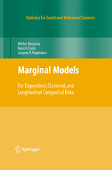 Marginal Models - Wicher Bergsma, Marcel A. Croon, Jacques A. Hagenaars