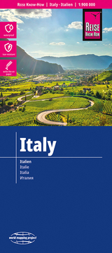 Reise Know-How Landkarte Italien / Italy (1:900.000) - 