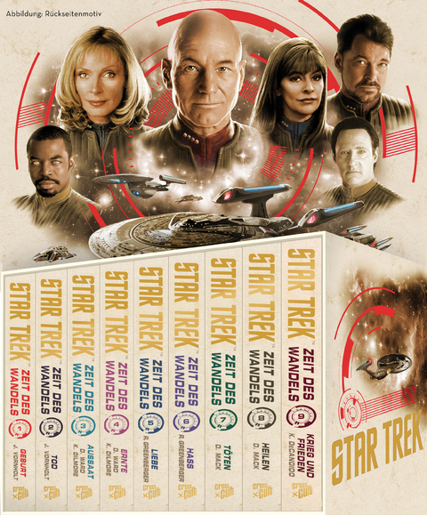Star Trek – Zeit des Wandels | Band 1 bis 9 im Boxset – inklusive 9 Miniprints - Keith R. A. DeCandido