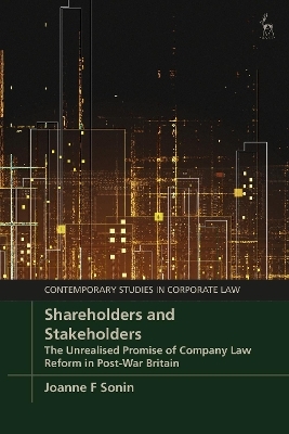 Shareholders and Stakeholders - Joanne F Sonin