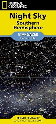 National Geographic Night Sky - Southern Hemisphere Map (Stargazer Folded) -  National Geographic Maps