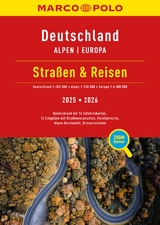 MARCO POLO Straßen & Reisen 2025/2026 Deutschland 1:300.000 - 