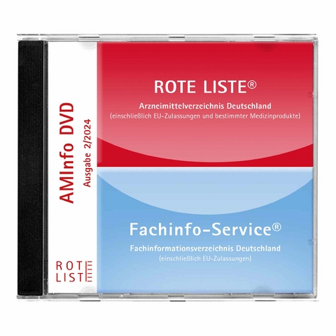 ROTE LISTE® 2/2024 AMInfo-DVD - ROTE LISTE®/FachInfo - Abo (4 Ausgaben pro Jahr)