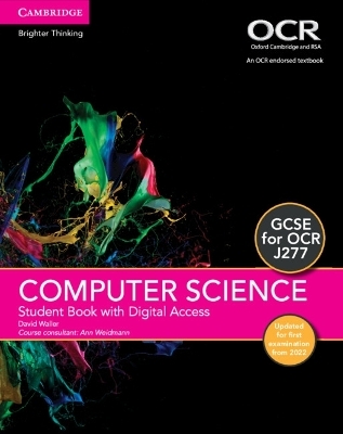 GCSE Computer Science for OCR Student Book with Digital Access (2 Years) Updated Edition - David Waller