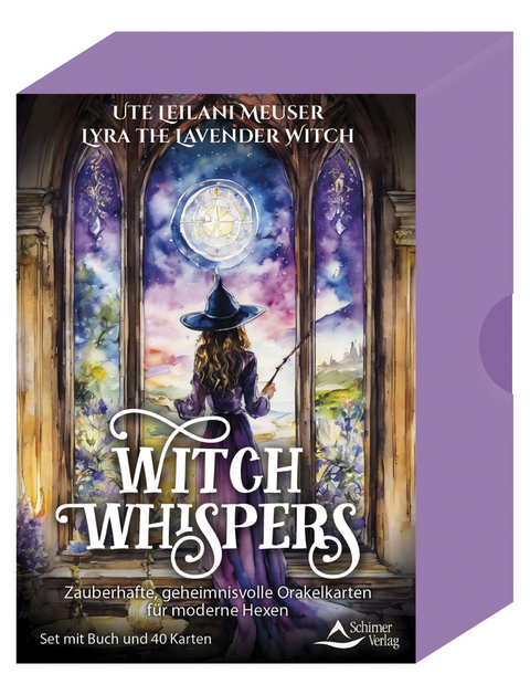 Witch Whispers Zauberhafte, geheimnisvolle Orakelkarten für moderne Hexen - Ute Leilani Meuser, Lyra O’Brien