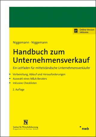 Handbuch zum Unternehmensverkauf - Britt Niggemann; Mark Niggemann