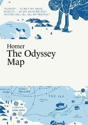 Homer, The Odyssey Map - Martin Thelander