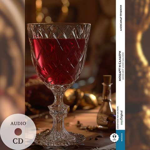 Mozart und Salieri (Buch + Audio-CD) - Frank-Lesemethode - Kommentierte zweisprachige Ausgabe Russisch-Deutsch - Alexander Puschkin