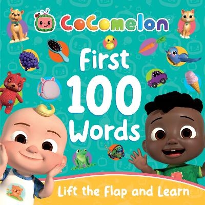 CoComelon First 100 Words Lift-the-Flap Book -  Cocomelon