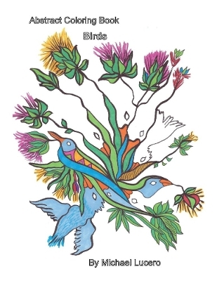 Abstract Coloring Book Birds