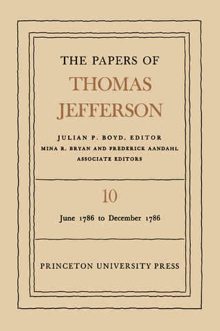 The Papers of Thomas Jefferson, Volume 10 - Thomas Jefferson; Julian P. Boyd