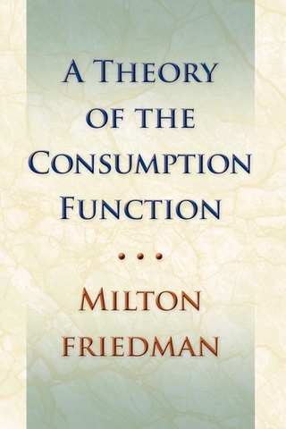 Theory of the Consumption Function - Milton Friedman