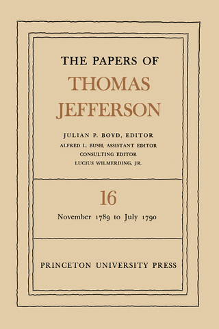 The Papers of Thomas Jefferson, Volume 16 - Thomas Jefferson; Julian P. Boyd
