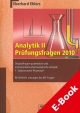 Analytik II Prüfungsfragen 2010 - Eberhard Ehlers