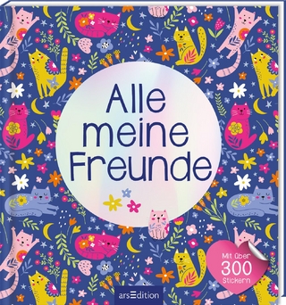 Alle meine Freunde – Katzen | Mit über 300 Stickern - 