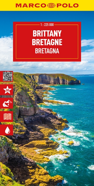 Brittany, Bretagne, Bretagna 1: 225000 - 