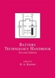 Battery Technology Handbook - H. A. Kiehne