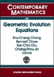 Geometric Evolution Equations: National Center For Theoretical Sciences Workshop On Geometric Evolution Equations, National Tsing-hua University, ... 14, 2002 (Contemporary Mathematics, 367)