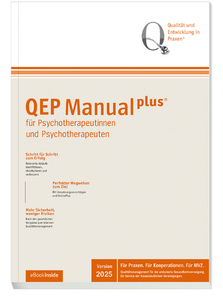 QEP-Manualplus® für Psychotherapeutinnen und Psychotherapeuten - Kassenärztliche Bundesvereinigung