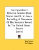 Correspondence Between Senator Reed Smoot and N. V. Jones - Reed Smoot; N V Jones